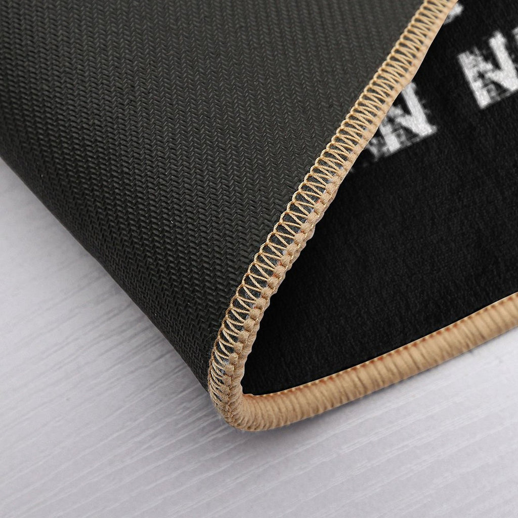 HEY HEY MY MY  Slip-Resistant Bath Mat