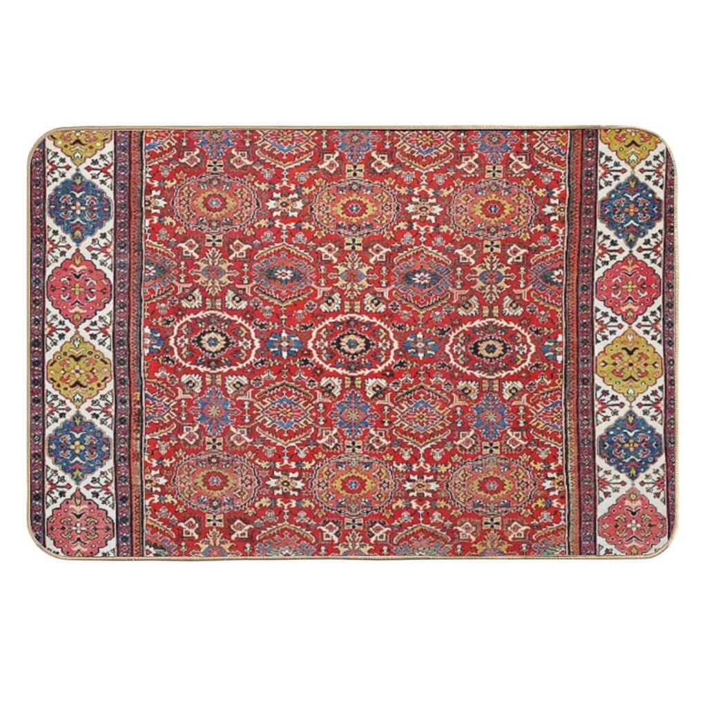 Mahal Arak West Persian Rug Print  Repositionable Bath Mat