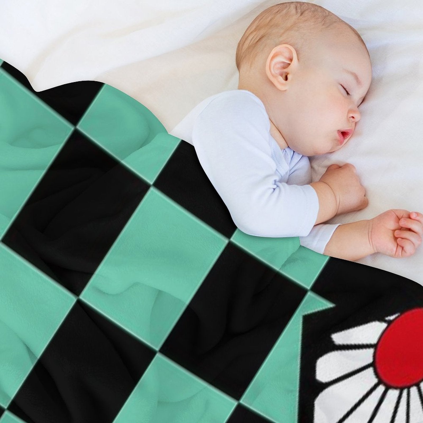 Demon Slayer Tanjiro Kamado Easy Care Throw Blanket