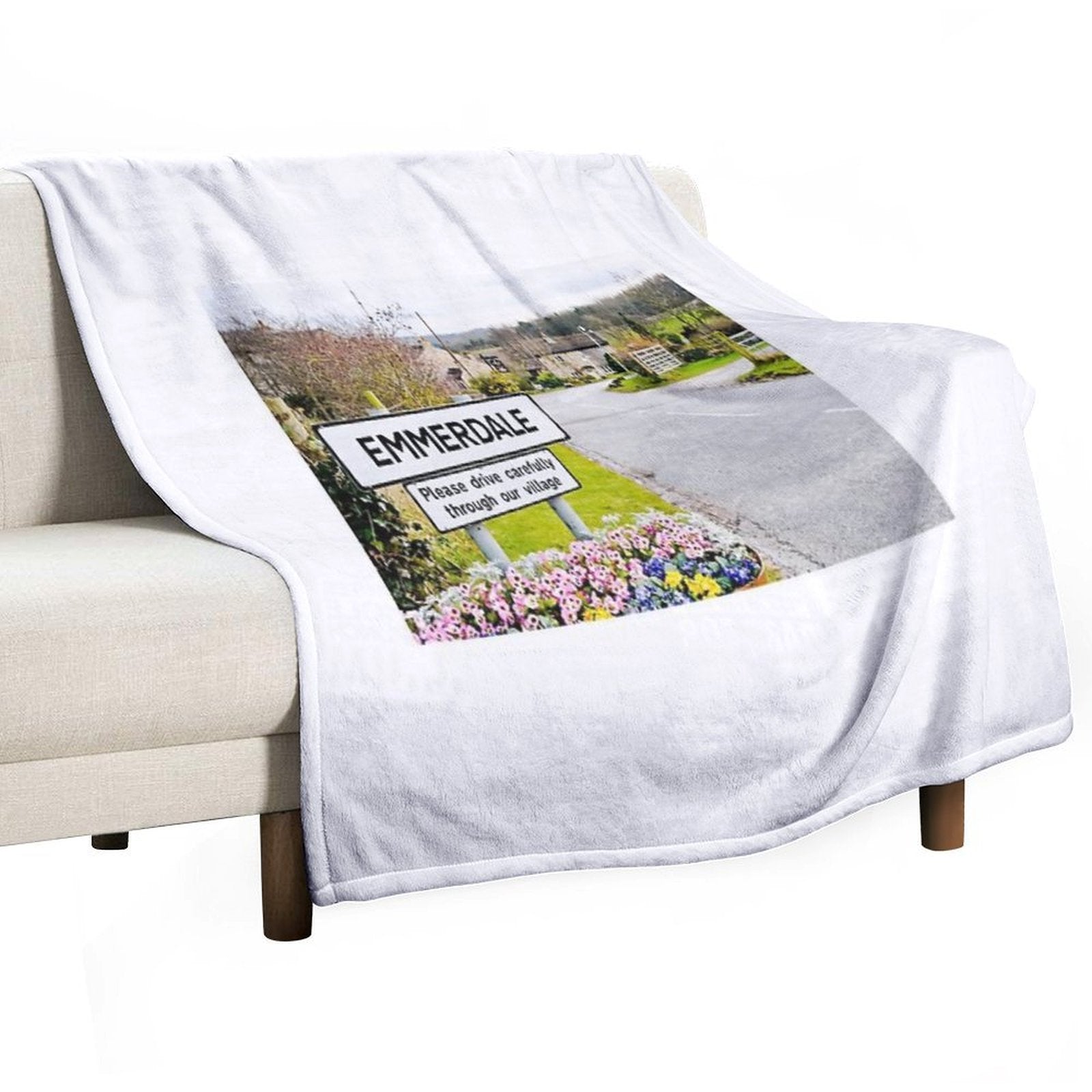 The Village Of Emmerdale Eco-conscious Throw Blanket