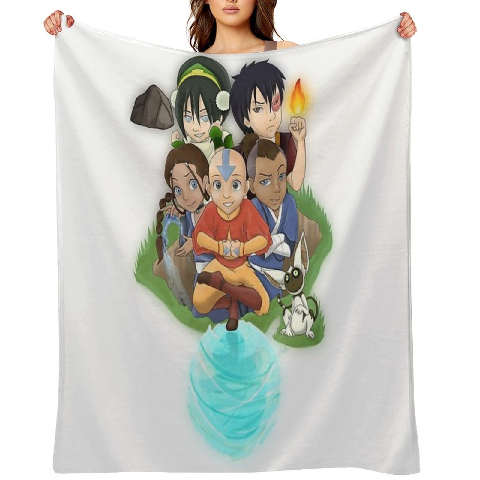 Avatar The Last AirBender Machine-washable Throw Blanket