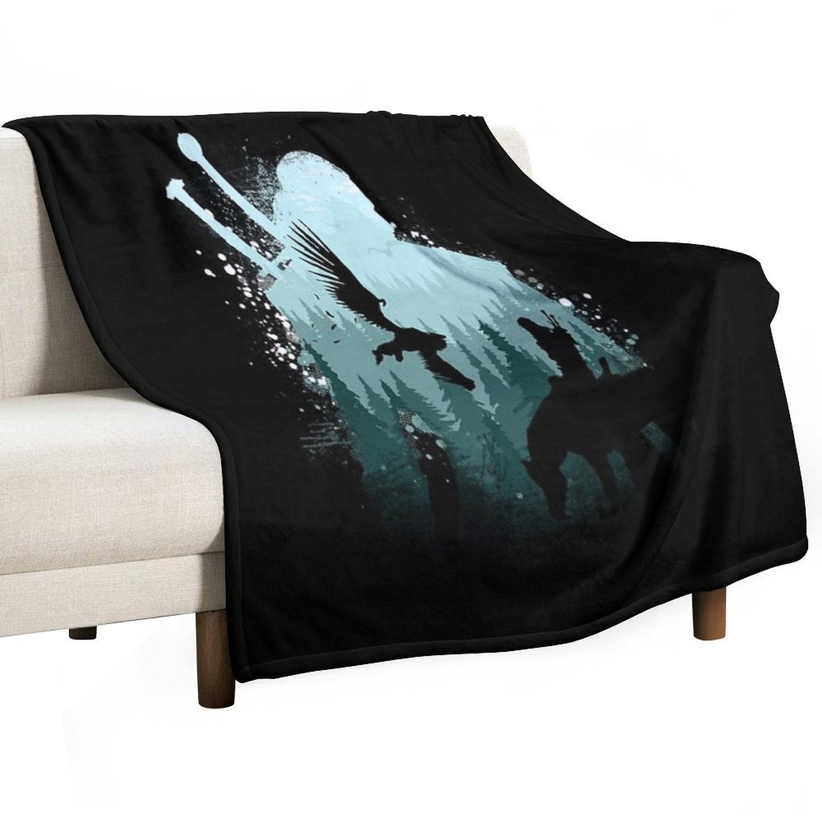 Wild Huntsman Compact Throw Blanket