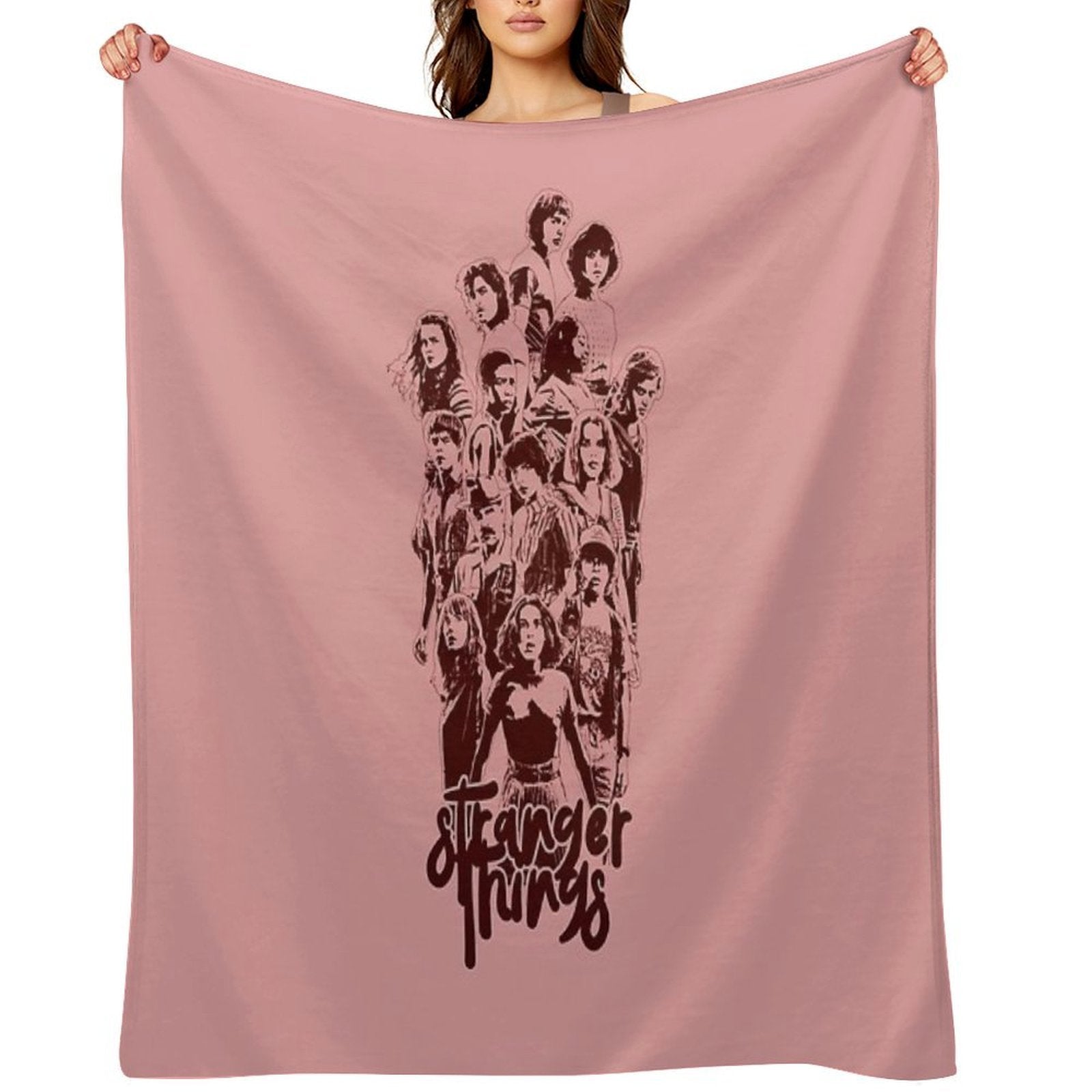 3 Times Stranger Machine-washable Throw Blanket