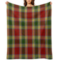 Clan Gibson Tartan Machine-washable Throw Blanket