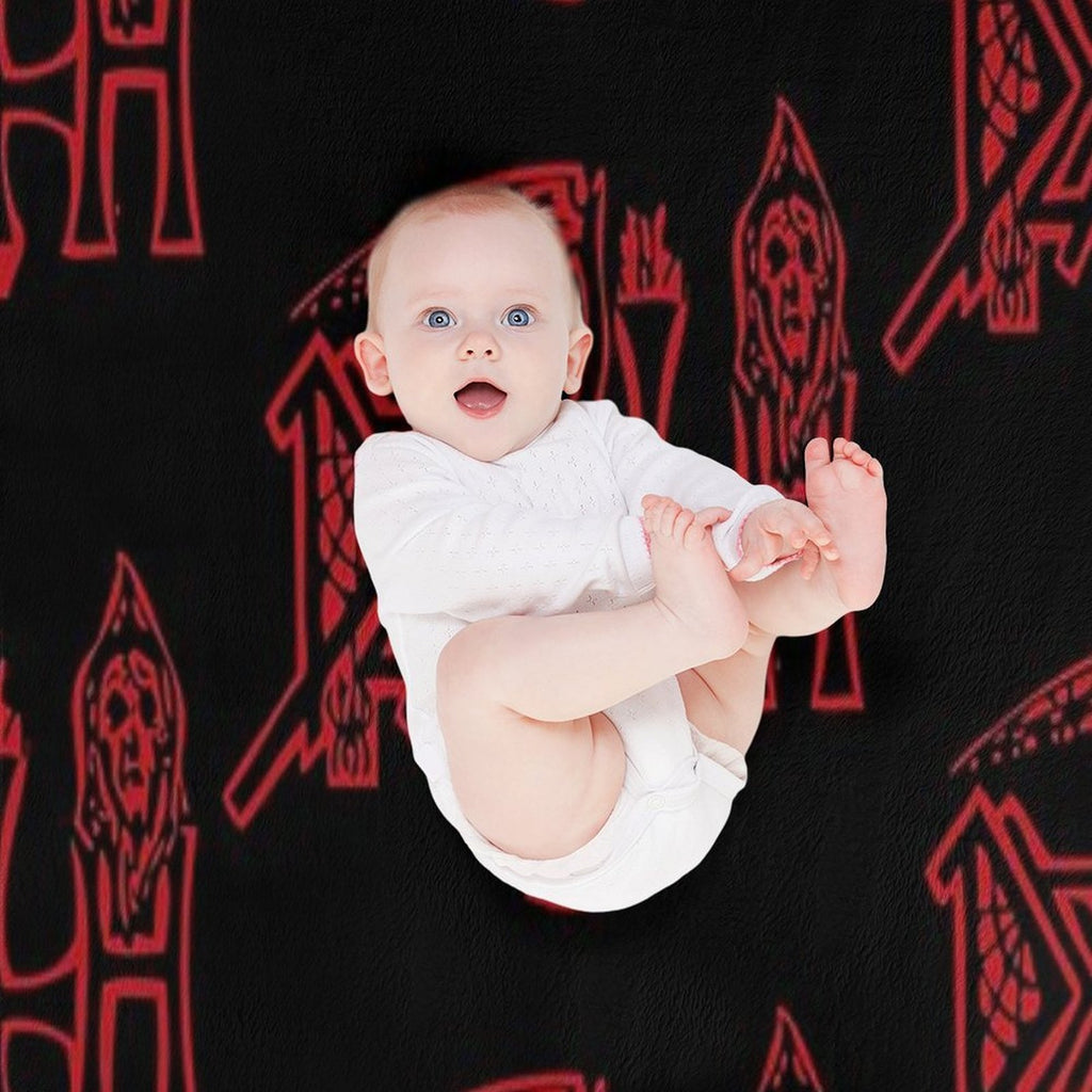 DEATH LOGO Compact Throw Blanket