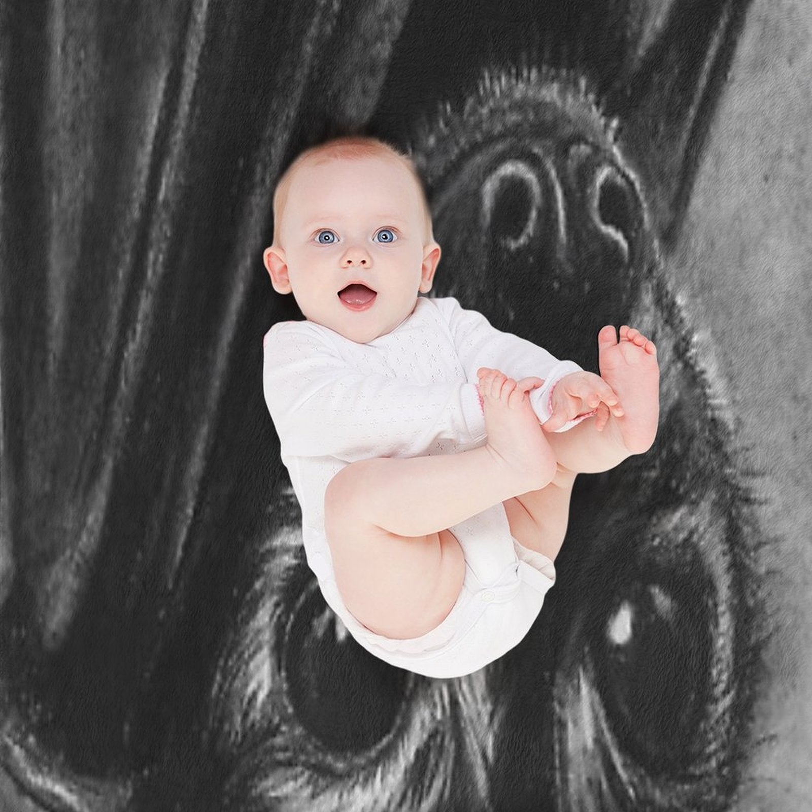 Baby Bat Comfort Throw Blanket