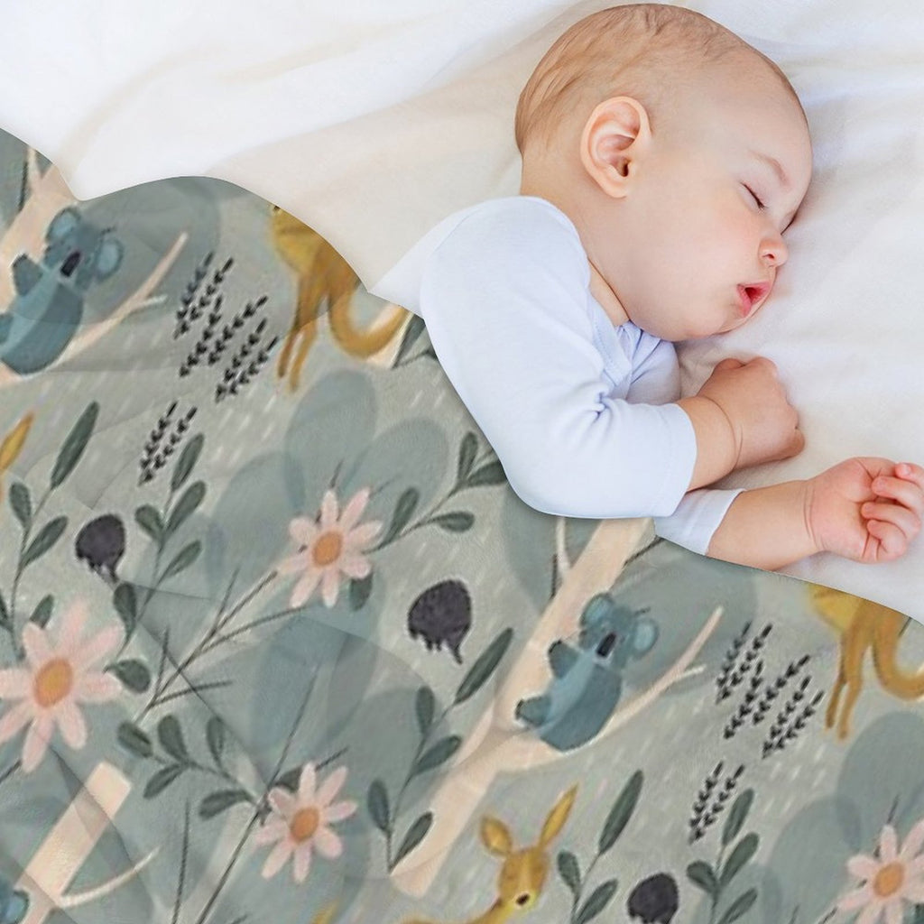 Aussie Animals All-season Throw Blanket