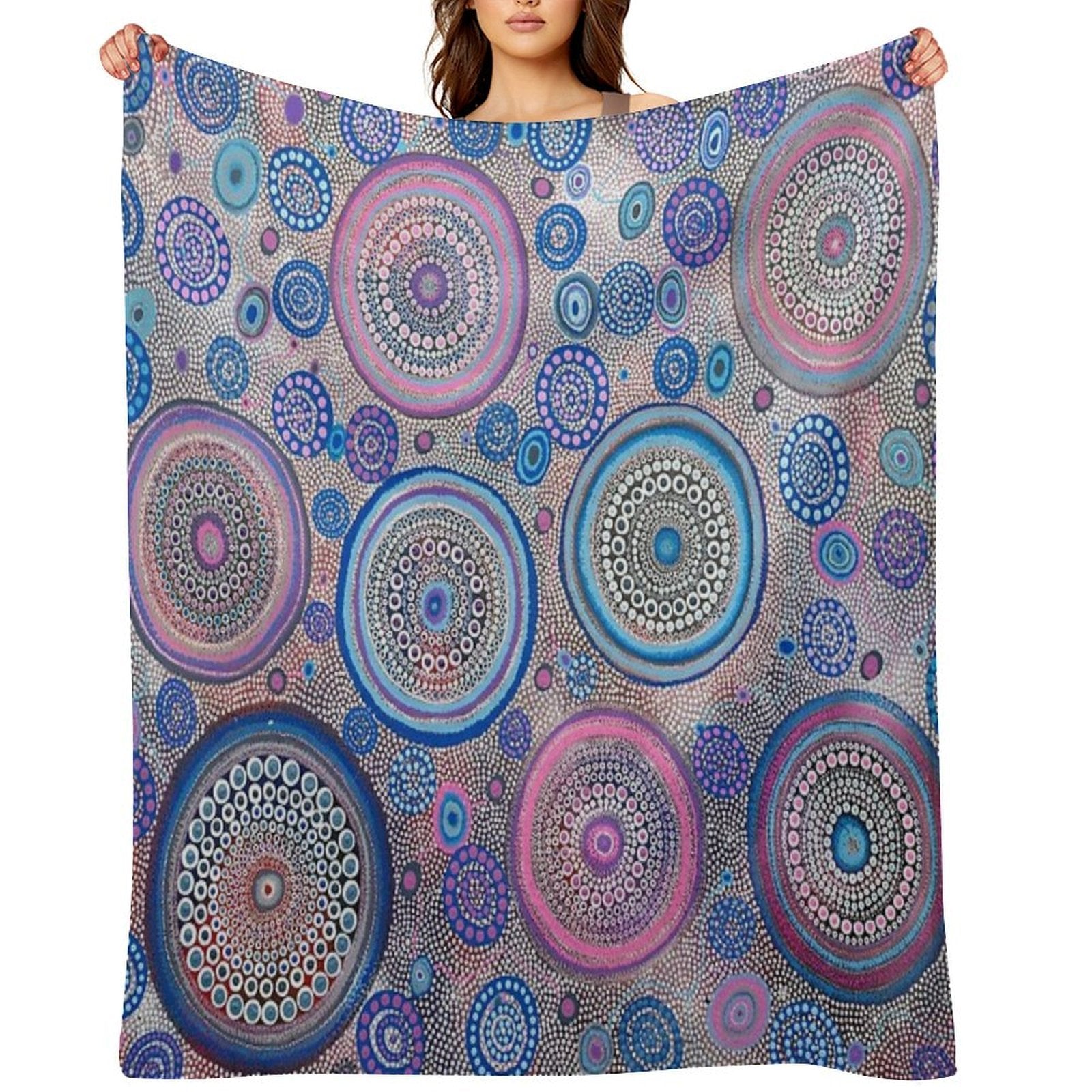 Seven Sister's Dreaming Comfort Throw Blanket