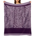 Bella Swan's Comforter Set Replica  Purples Cool - Version 2  Twilight Saga Fanart Sustainable Throw Blanket