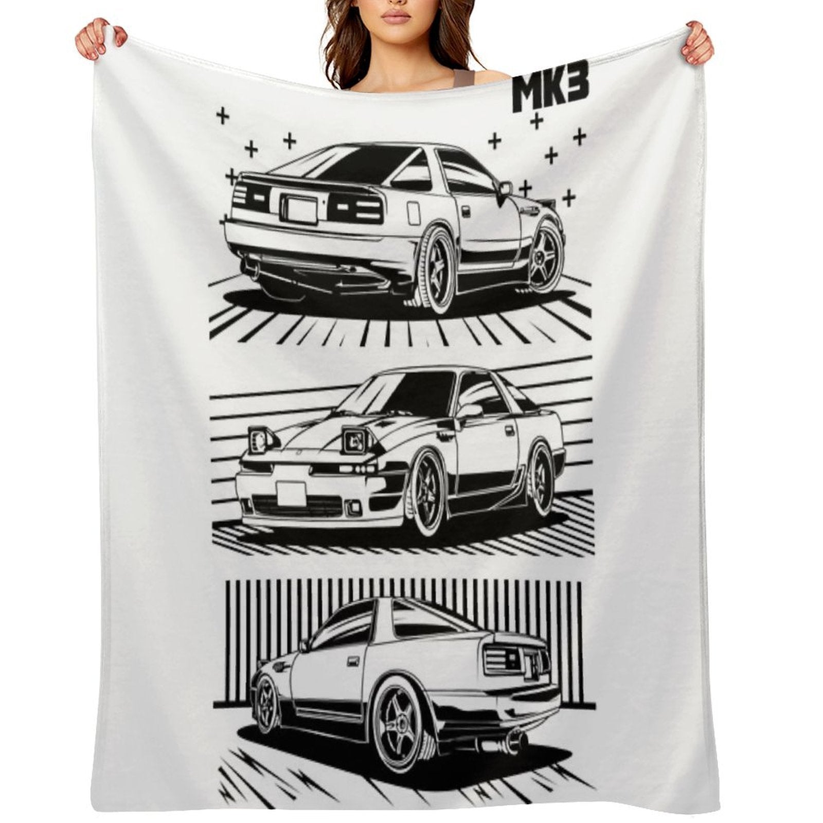 Supra MK3 Versatility Throw Blanket