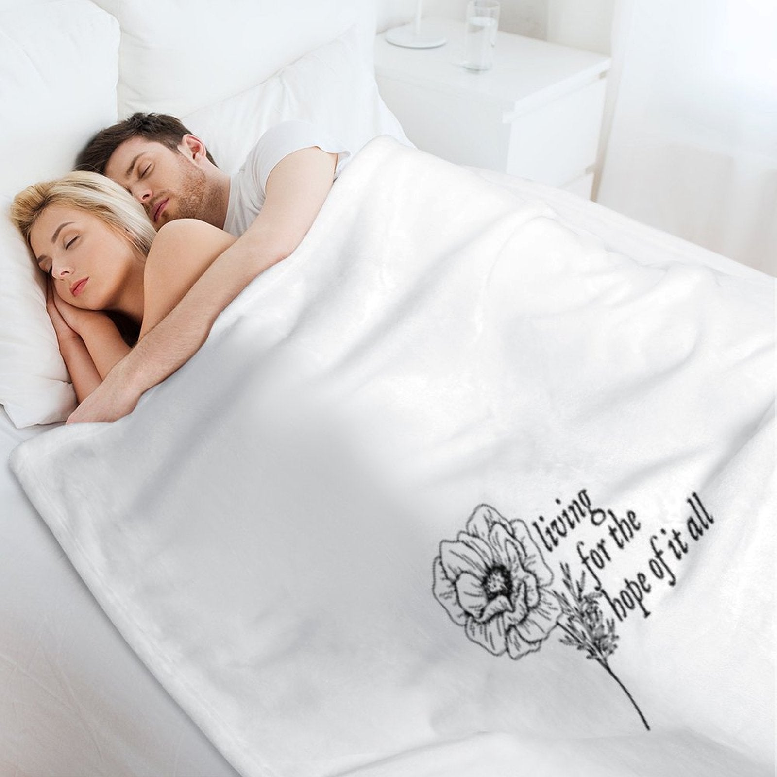 Taylor Swift - August Lyrics Gift-ready Throw Blanket