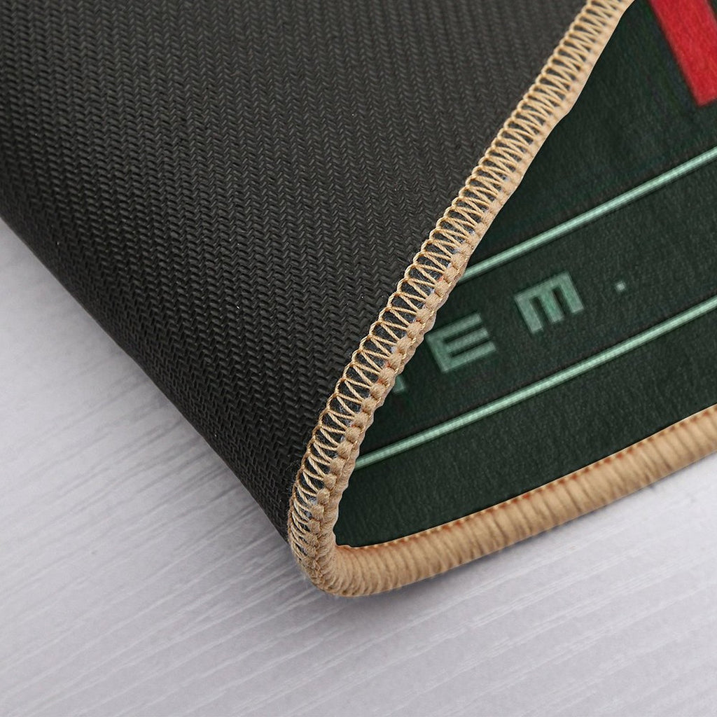 Metal Gear Solid Codec Screen - Inspired by Kojima's MGS  Repositionable Bath Mat