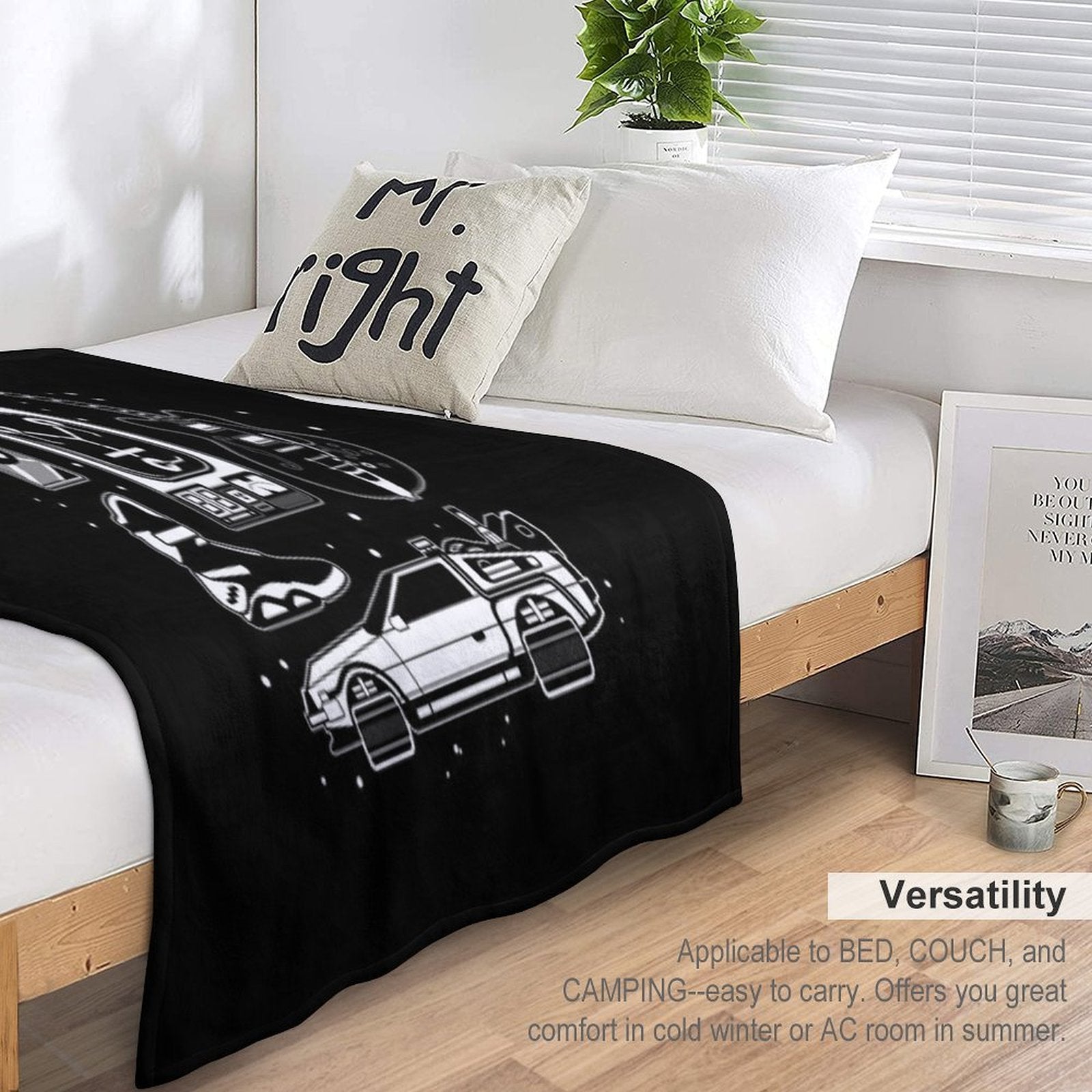 BTTF Icon Set Anti-pilling Throw Blanket