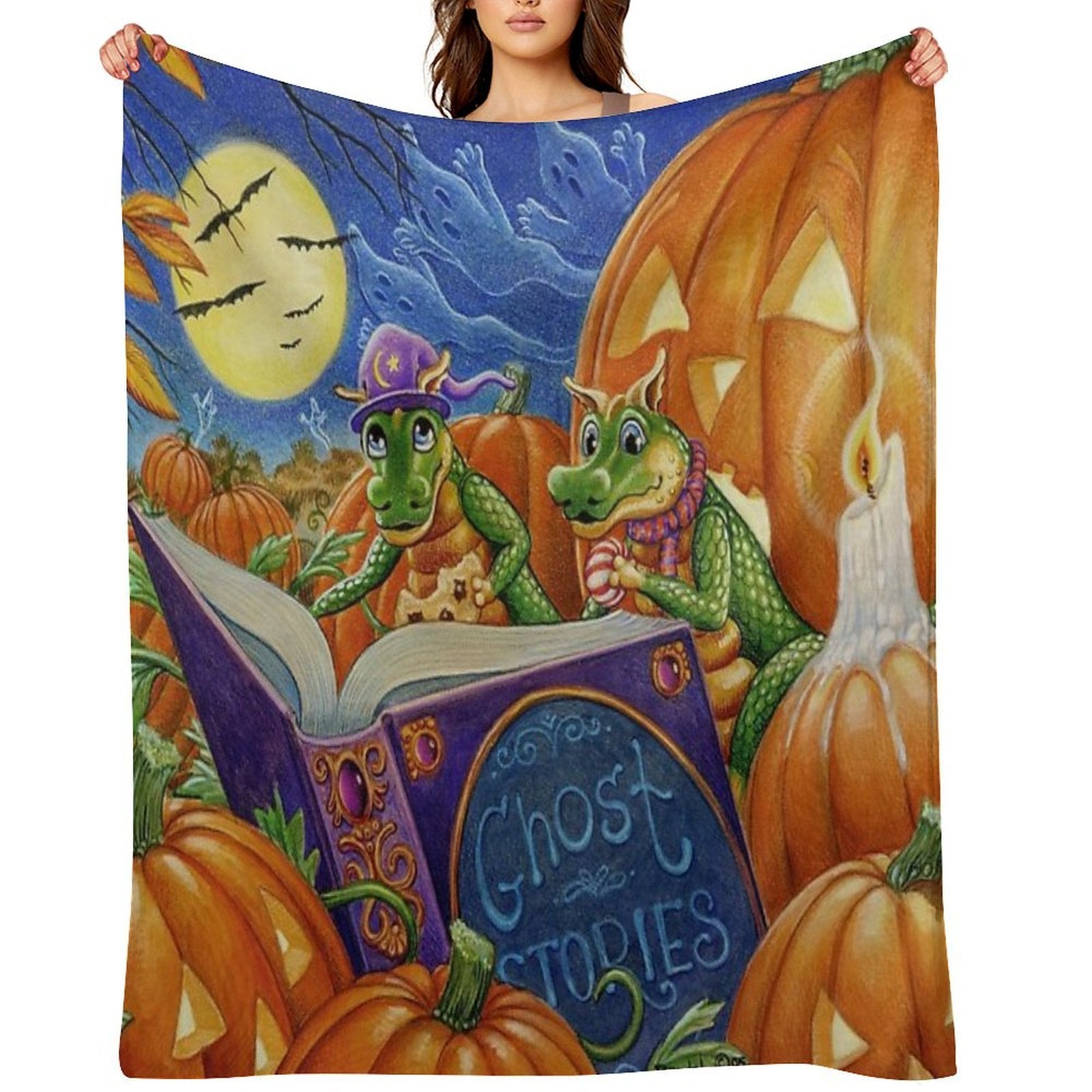 Ghost Stories Anti-pilling Throw Blanket