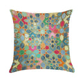 Gilt & Glory - Colorful Moroccan Mosaic Soft Anti-Pilling Throw Pillow