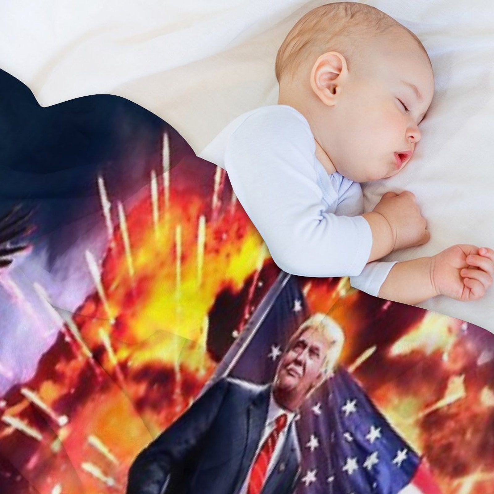 Donald Trump Anti-pilling Throw Blanket