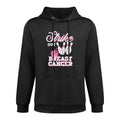 Strike Out Breast Cancer Bowling Awareness Women Men Kids Easy Care Hoodie