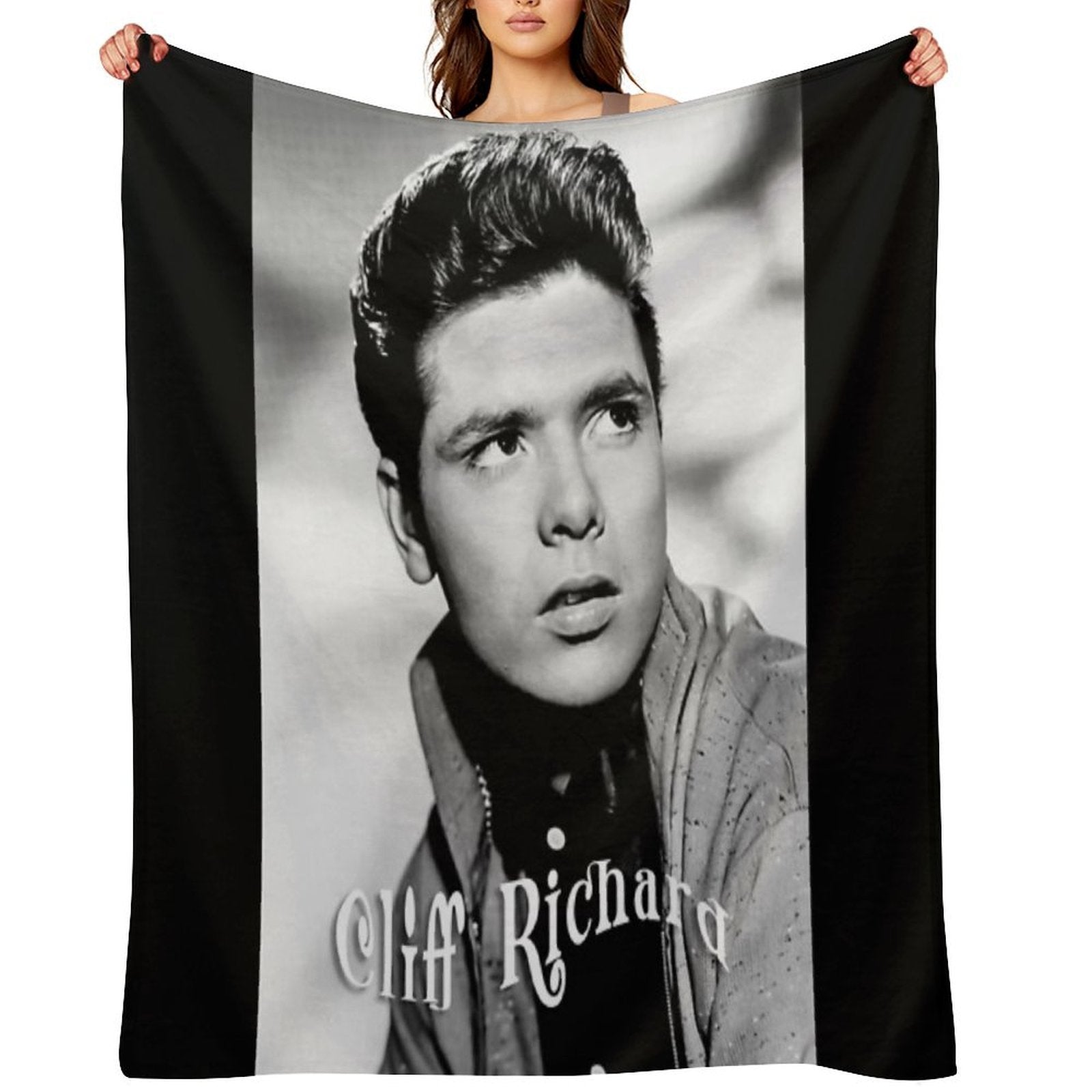 Cliff Richard Velvety-soft Throw Blanket