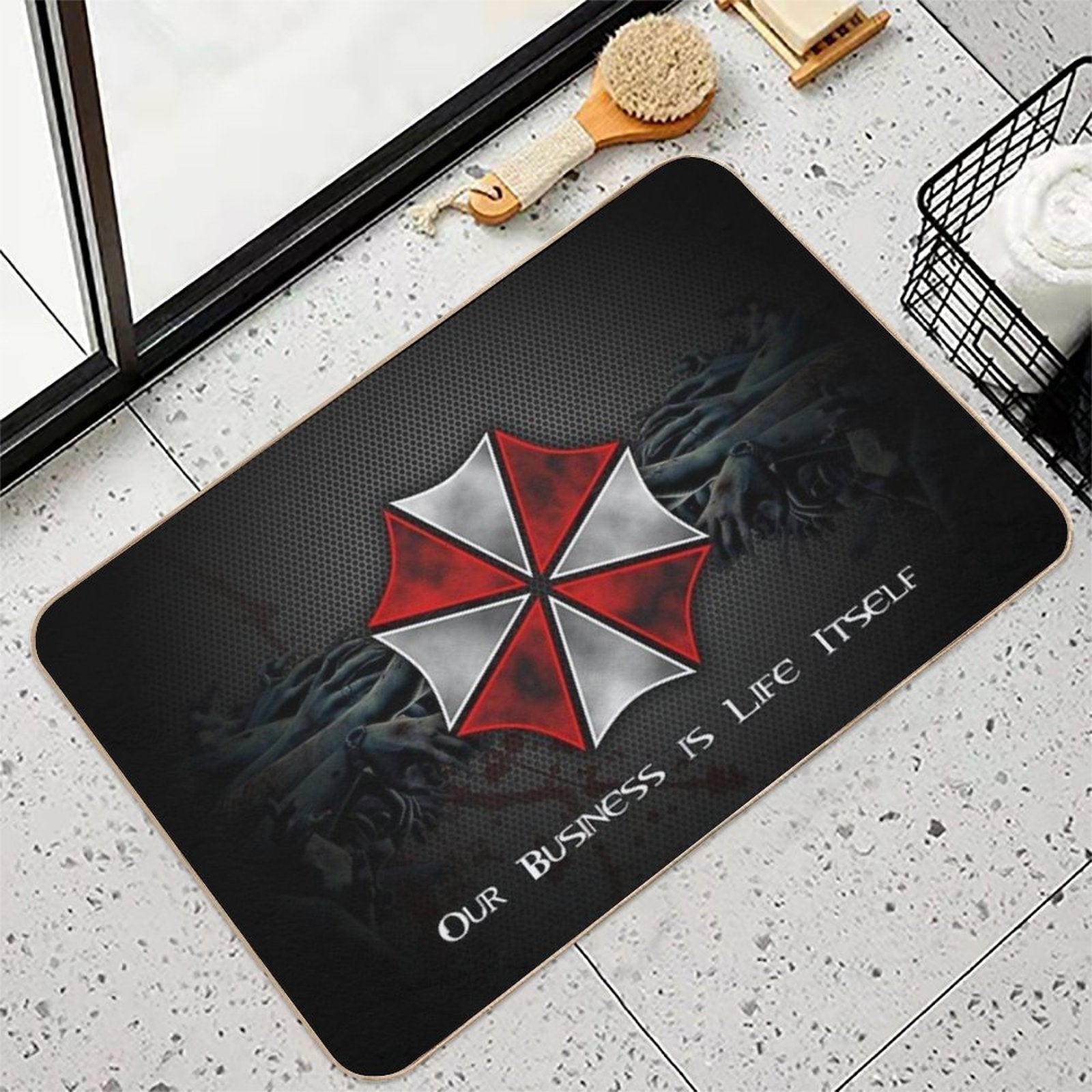 Resident Evil  Slip-Resistant Bath Mat