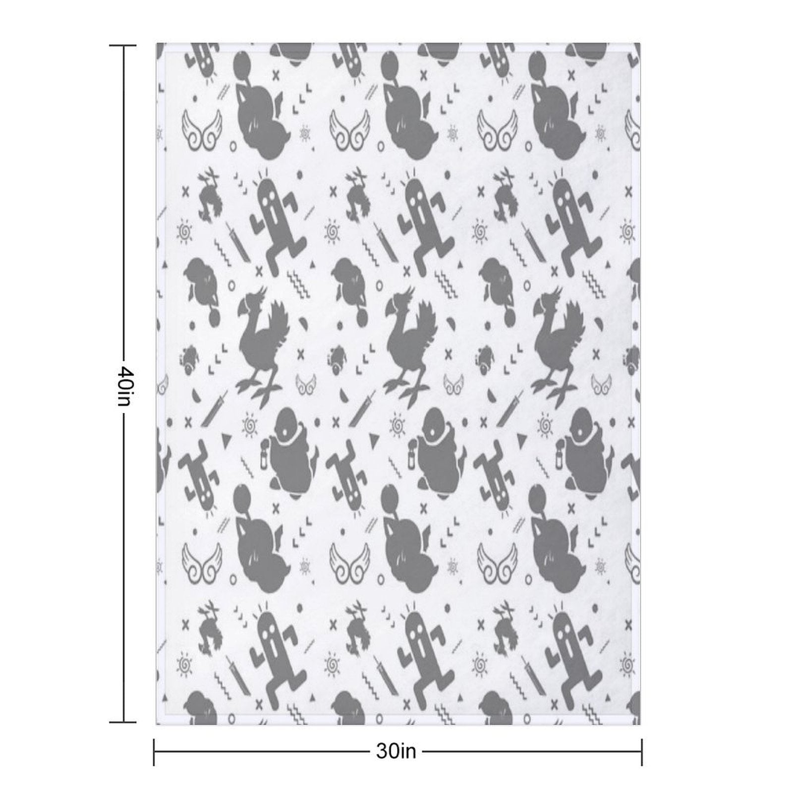 Final Fantasy Medley Multi-functional Throw Blanket