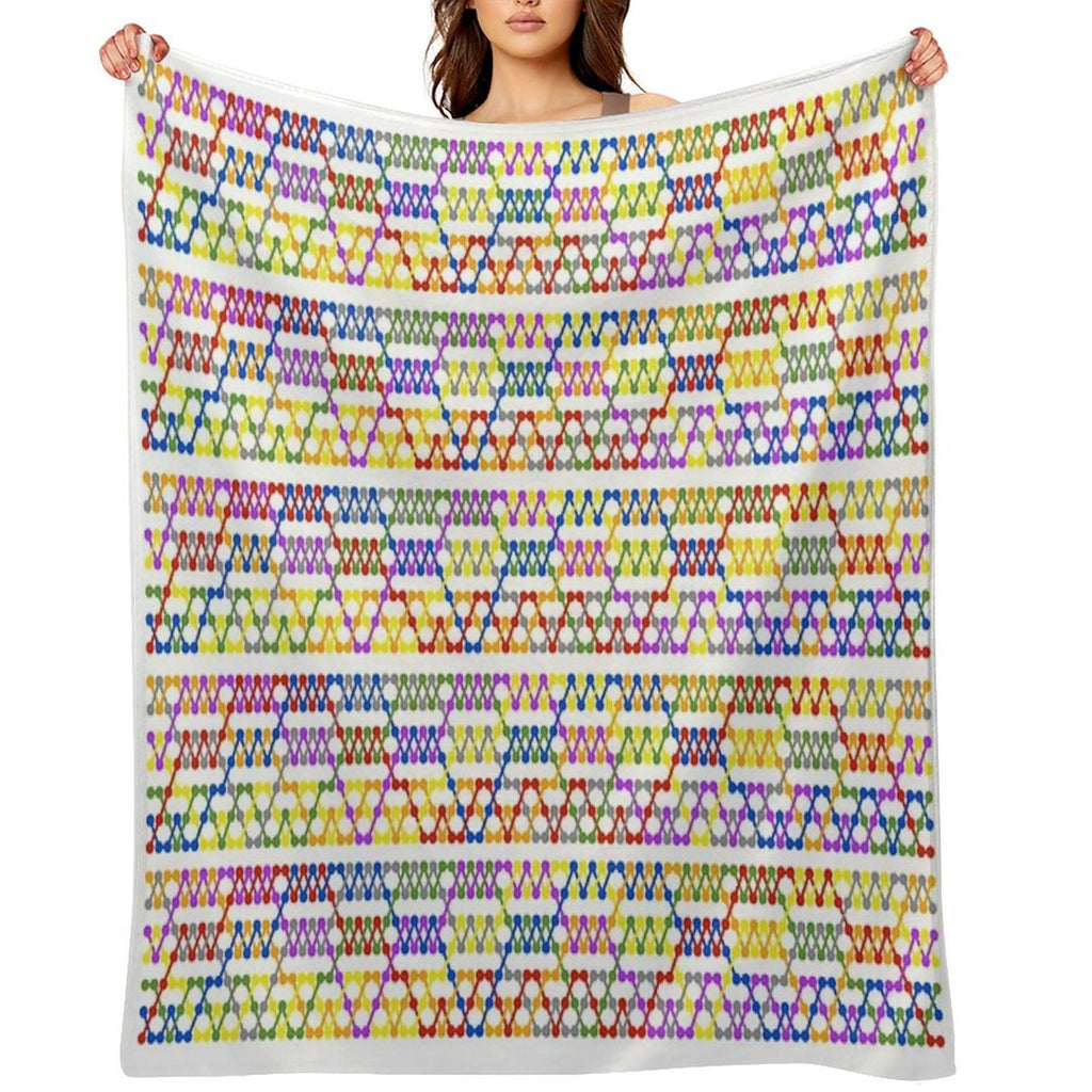 Bell Ringer Stedman Triples Bell Ringing Method Eco-conscious Throw Blanket