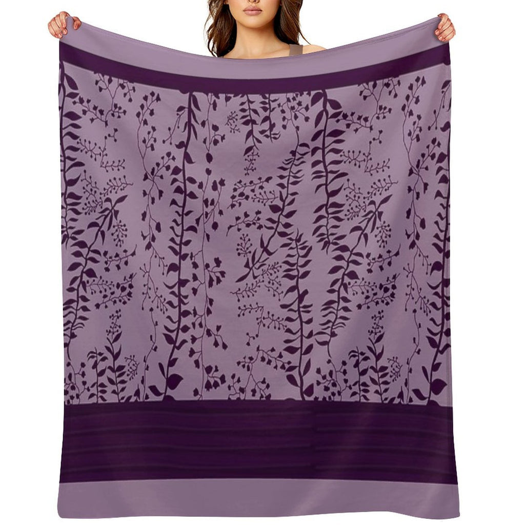 Bella Swan's Comforter Set Replica  Purples Cool - Version 2  Twilight Saga Fanart Quick-dry Throw Blanket