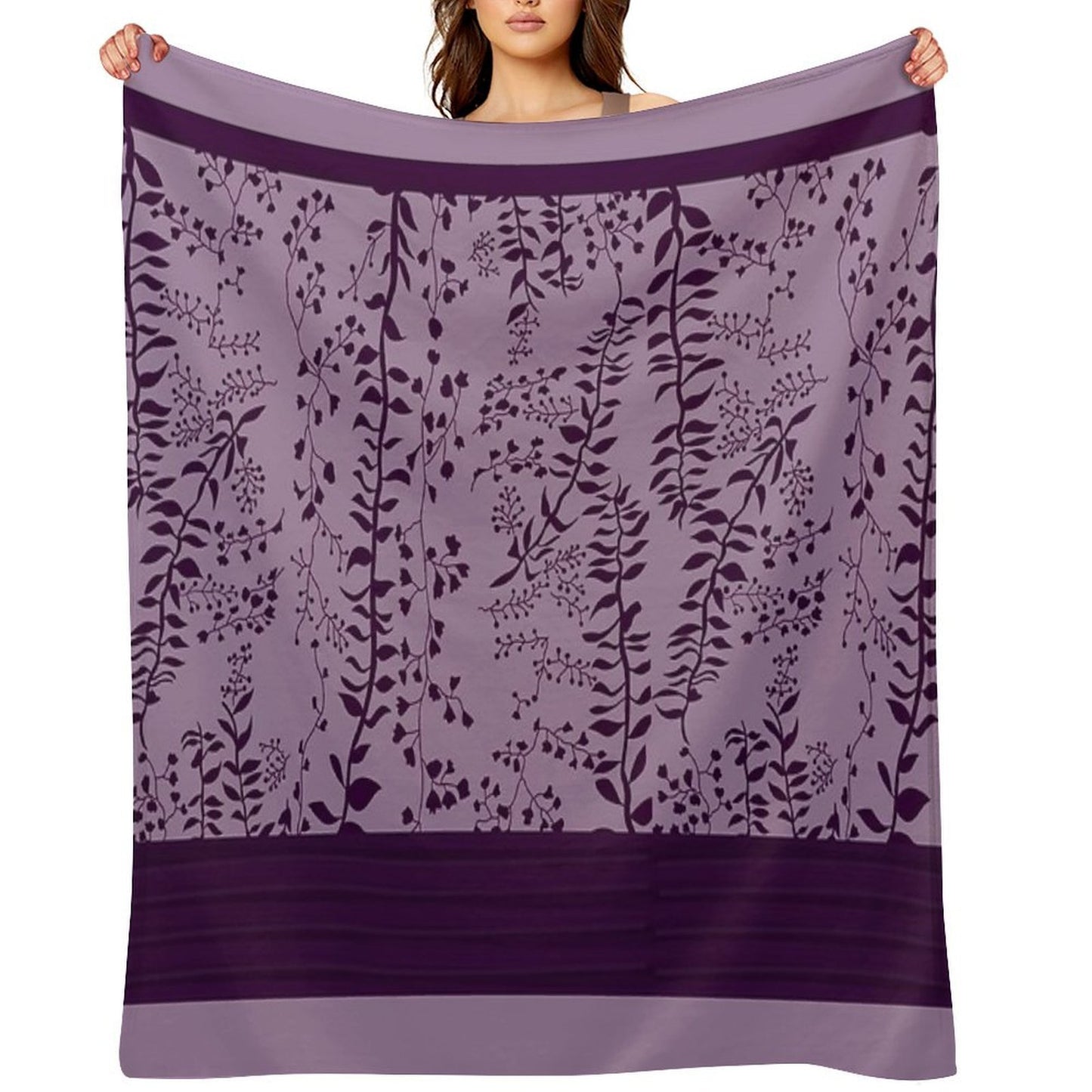 Bella Swan's Comforter Set Replica  Purples Cool - Version 2  Twilight Saga Fanart Quick-dry Throw Blanket