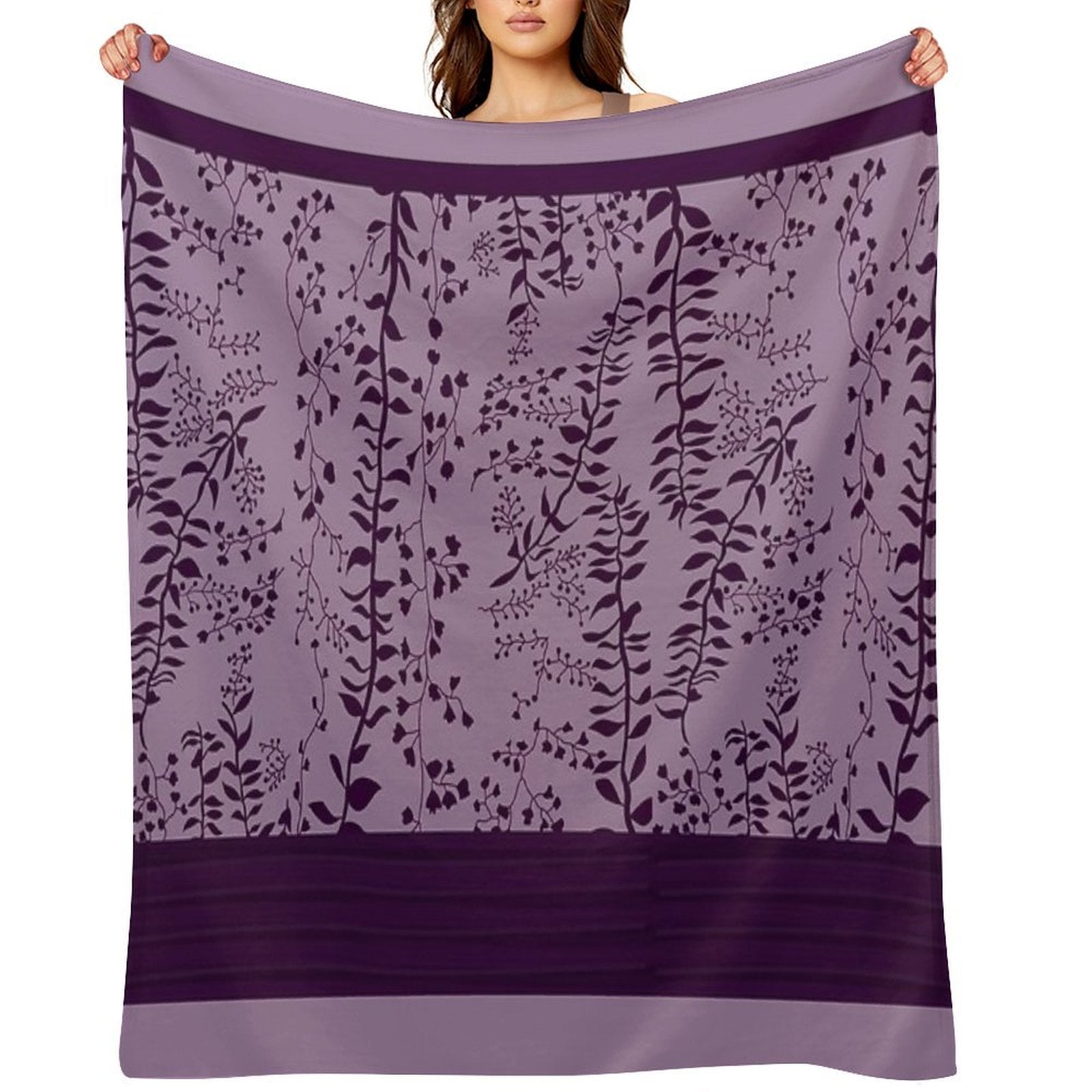 Bella Swan's Comforter Set Replica  Purples Cool - Version 2  Twilight Saga Fanart Quick-dry Throw Blanket