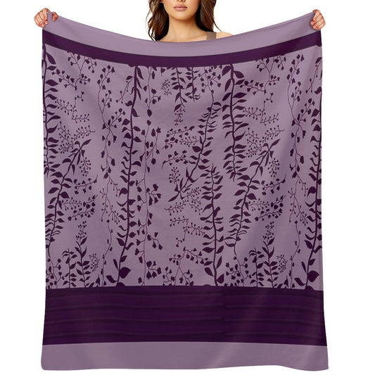 Bella Swan's Comforter Set Replica  Purples Cool - Version 2  Twilight Saga Fanart Quick-dry Throw Blanket