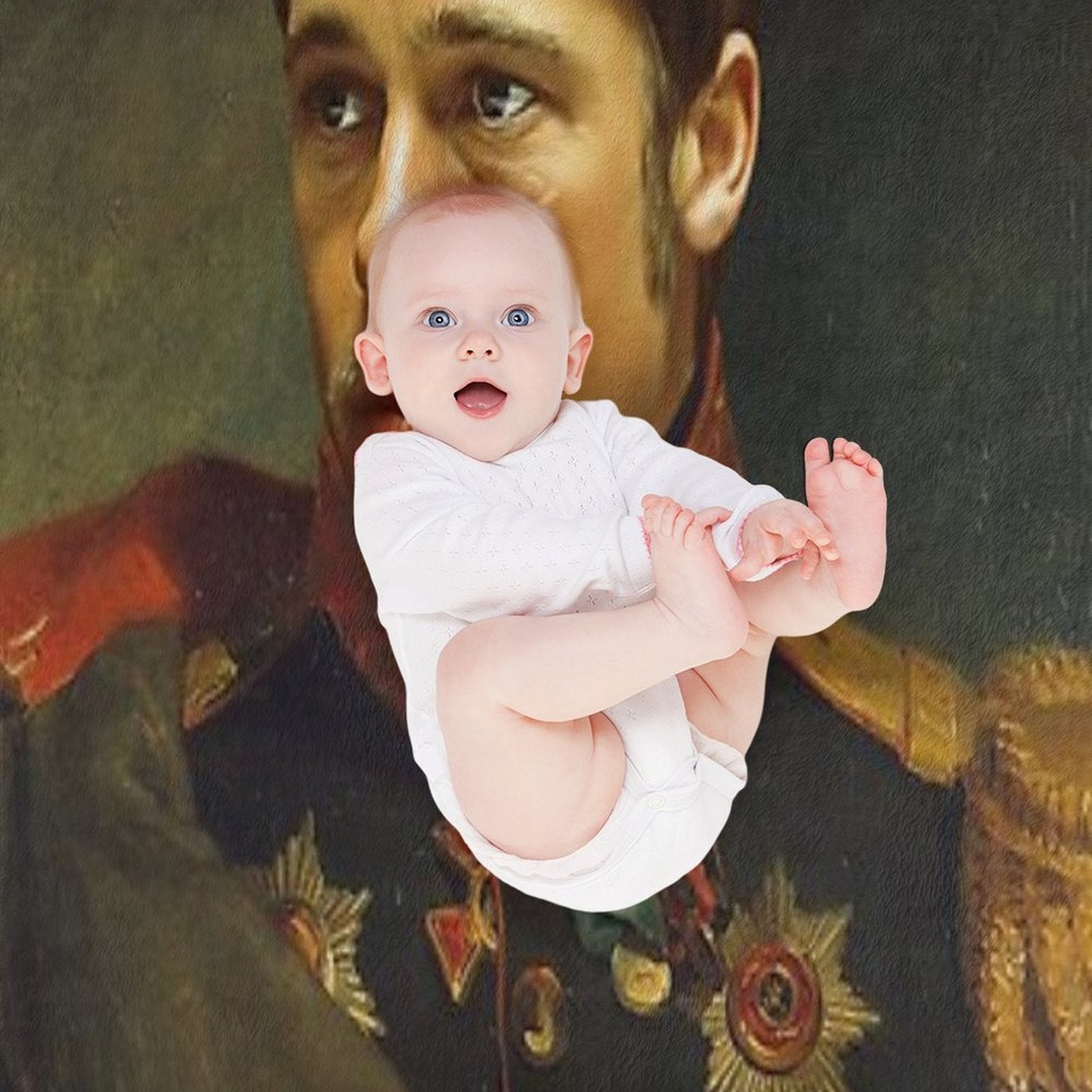 Brad Pitt - Replaceface Versatility Throw Blanket