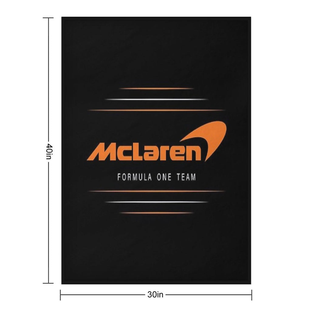 British Motor Racing Team Anti-pilling Throw Blanket