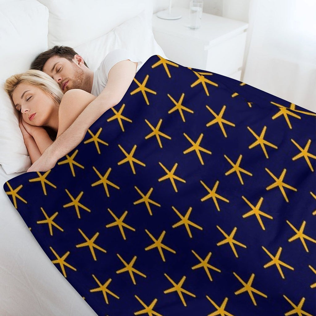 Egyptian Tomb Ceiling Stars All-season Throw Blanket
