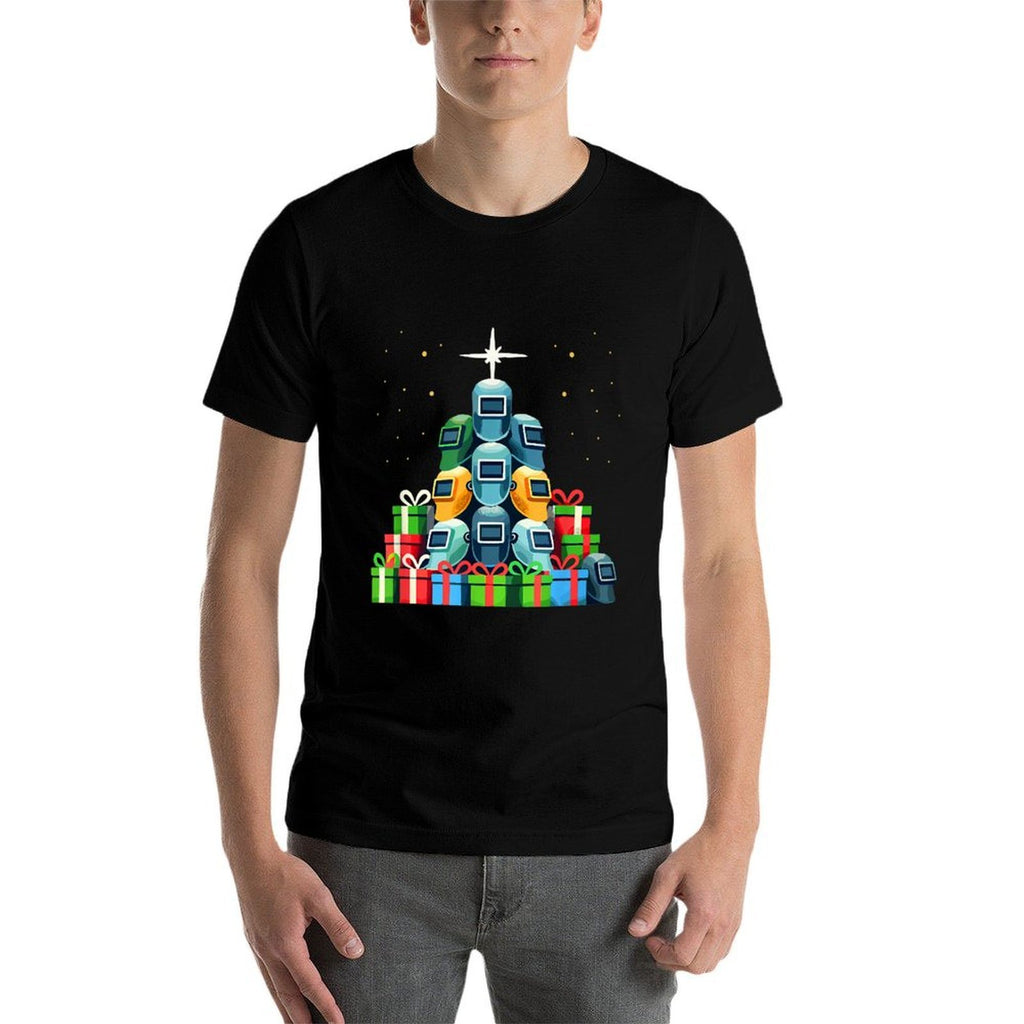 Christmas Tree Mig Welder Metal Weld Welding Welders  Quick-drying T-Shirt