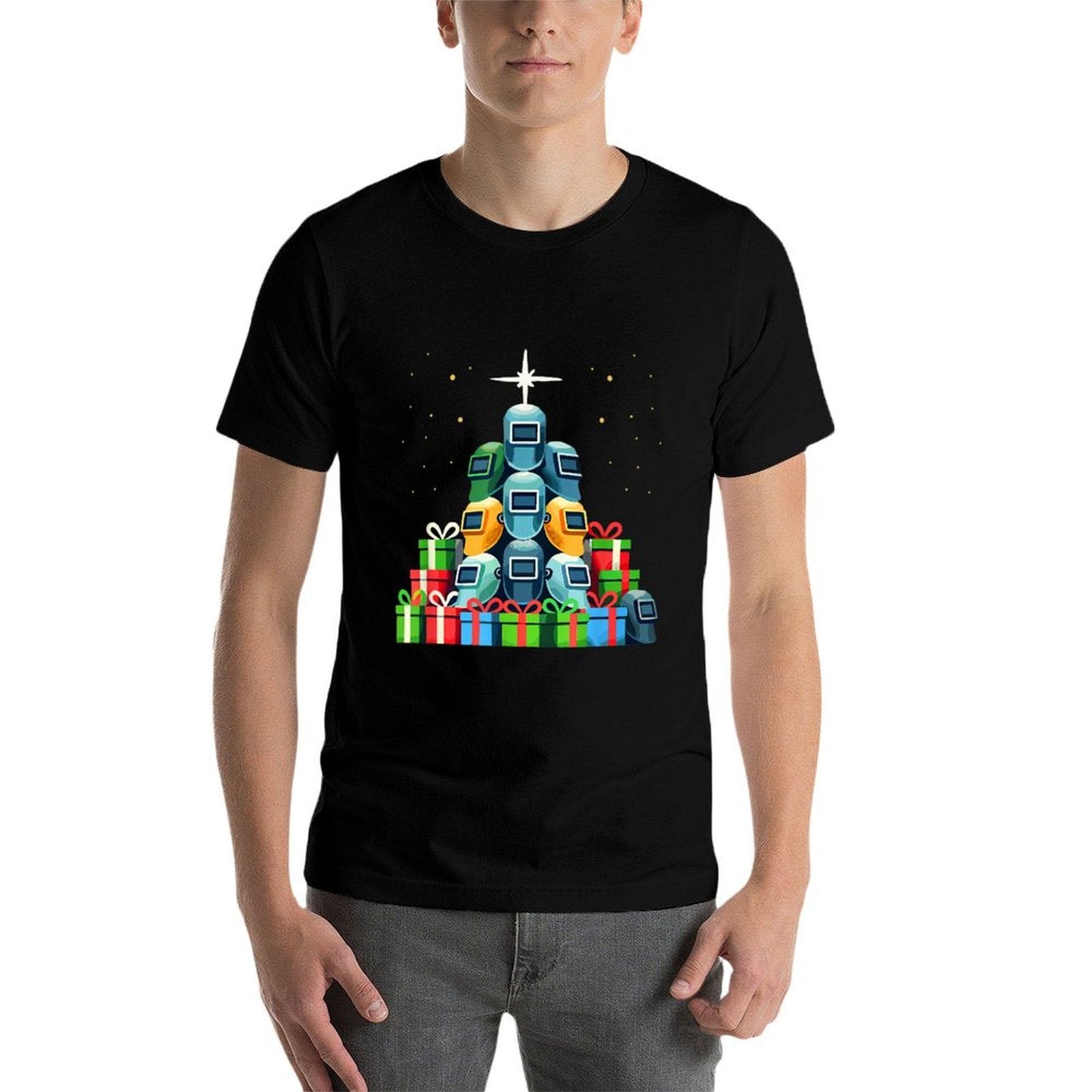 Christmas Tree Mig Welder Metal Weld Welding Welders  Quick-drying T-Shirt