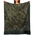 Day Z Map Anti-pilling Throw Blanket