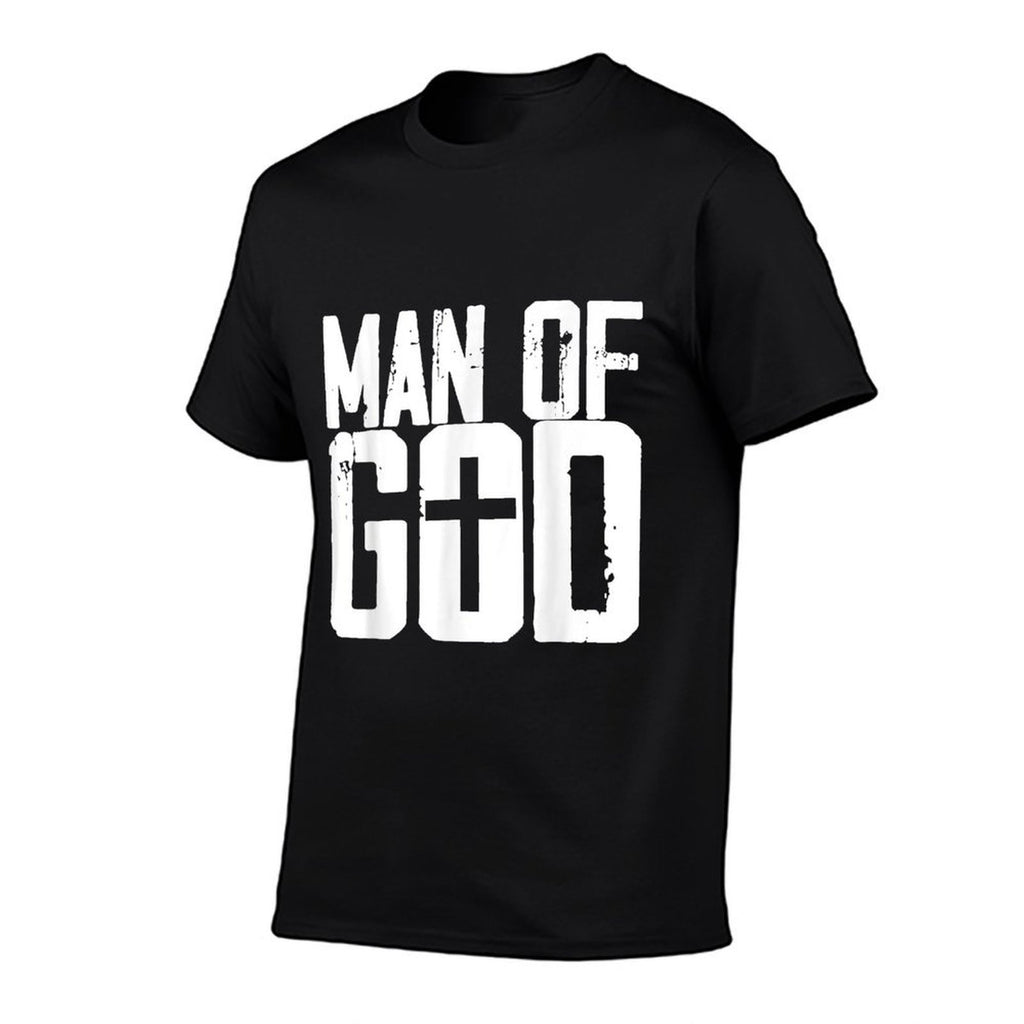 Man Of God I Jesus  Moisture-wicking T-Shirt