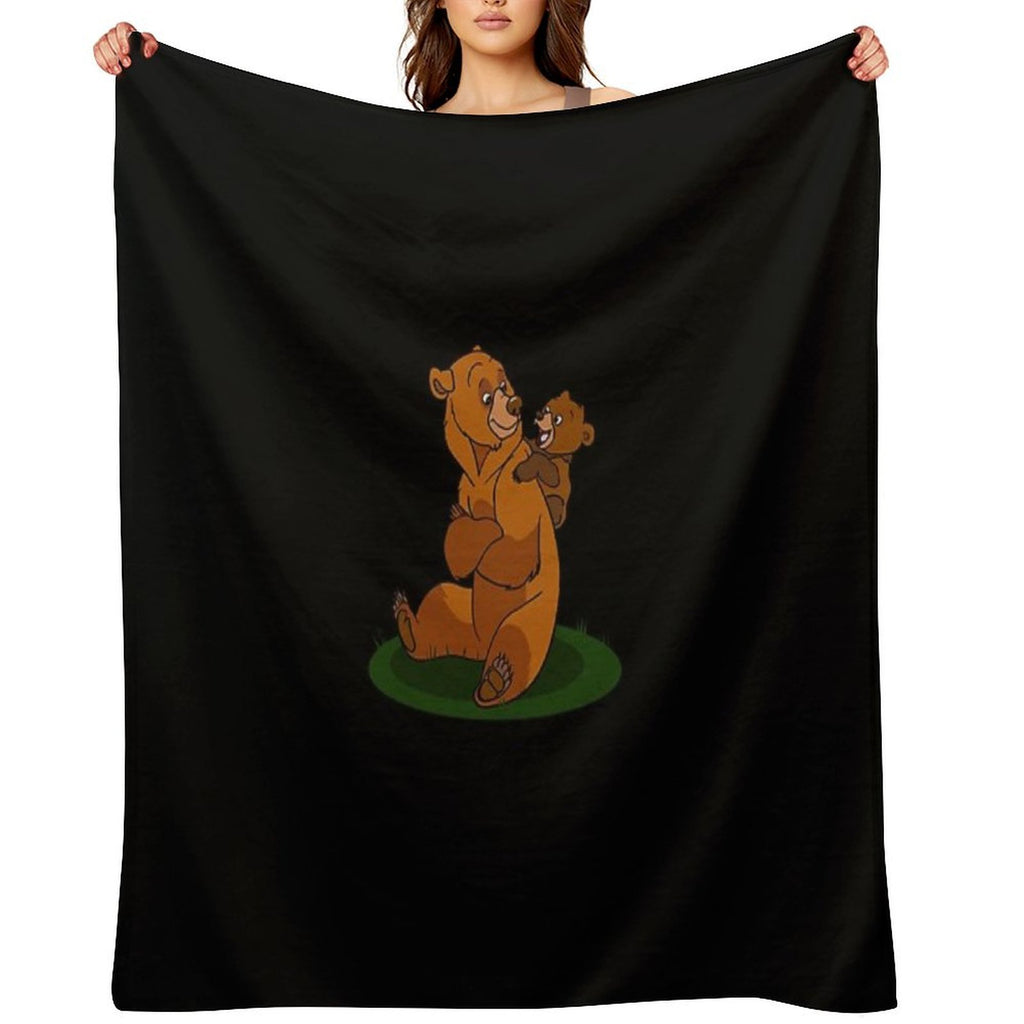 Brother Bear Wrinkle-free Throw Blanket