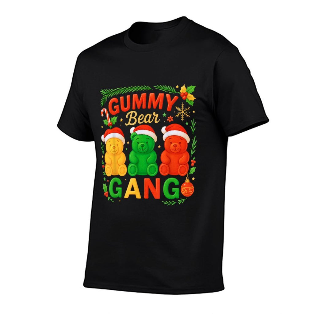 Gummy Bear Gang Christmas Candy Squad Kids Team Xmas Costume  Soft T-Shirt