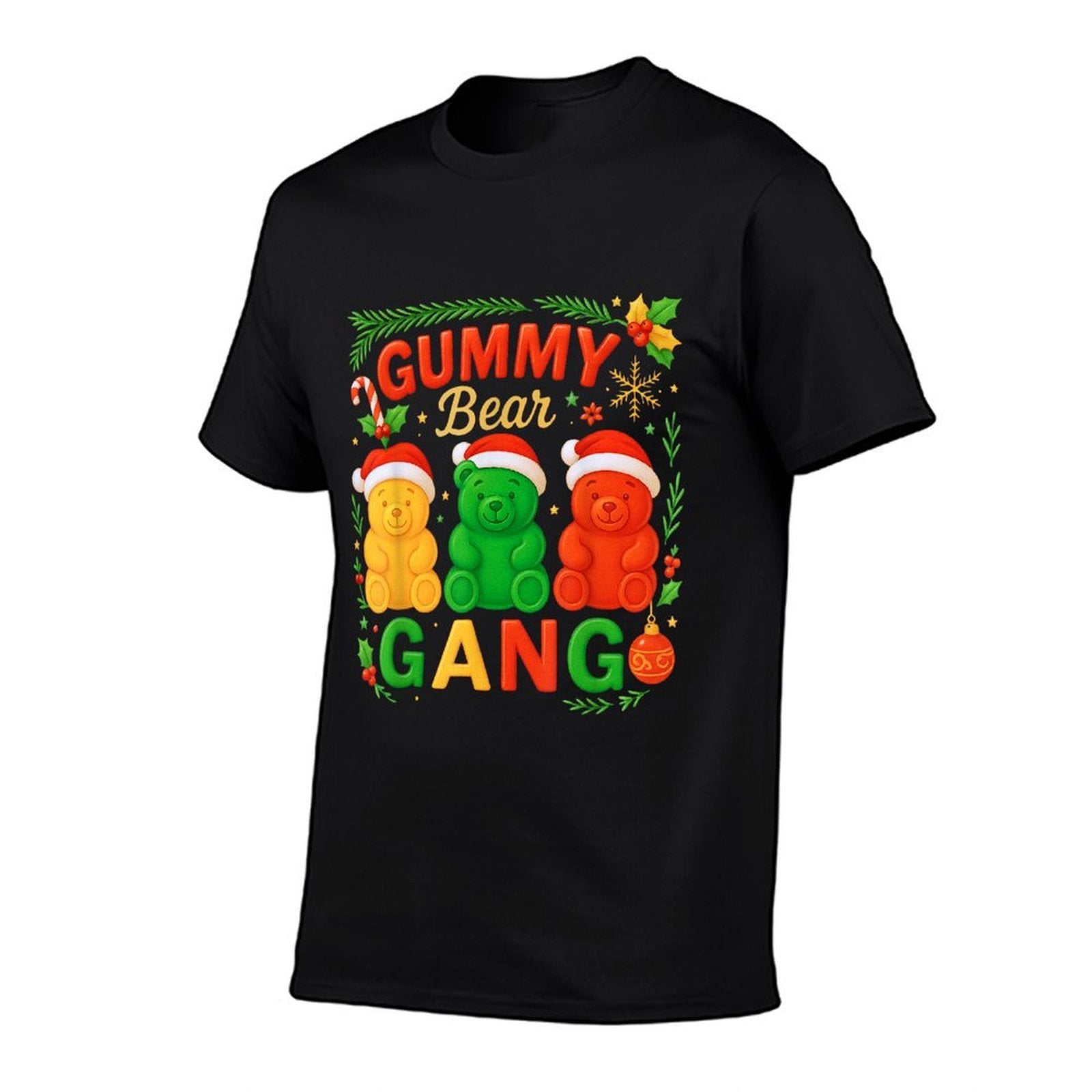 Gummy Bear Gang Christmas Candy Squad Kids Team Xmas Costume  Soft T-Shirt