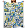 Delaware Durable Throw Blanket