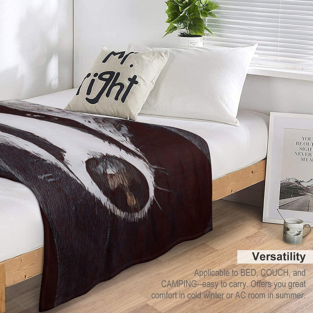 Badger Wrinkle-free Throw Blanket