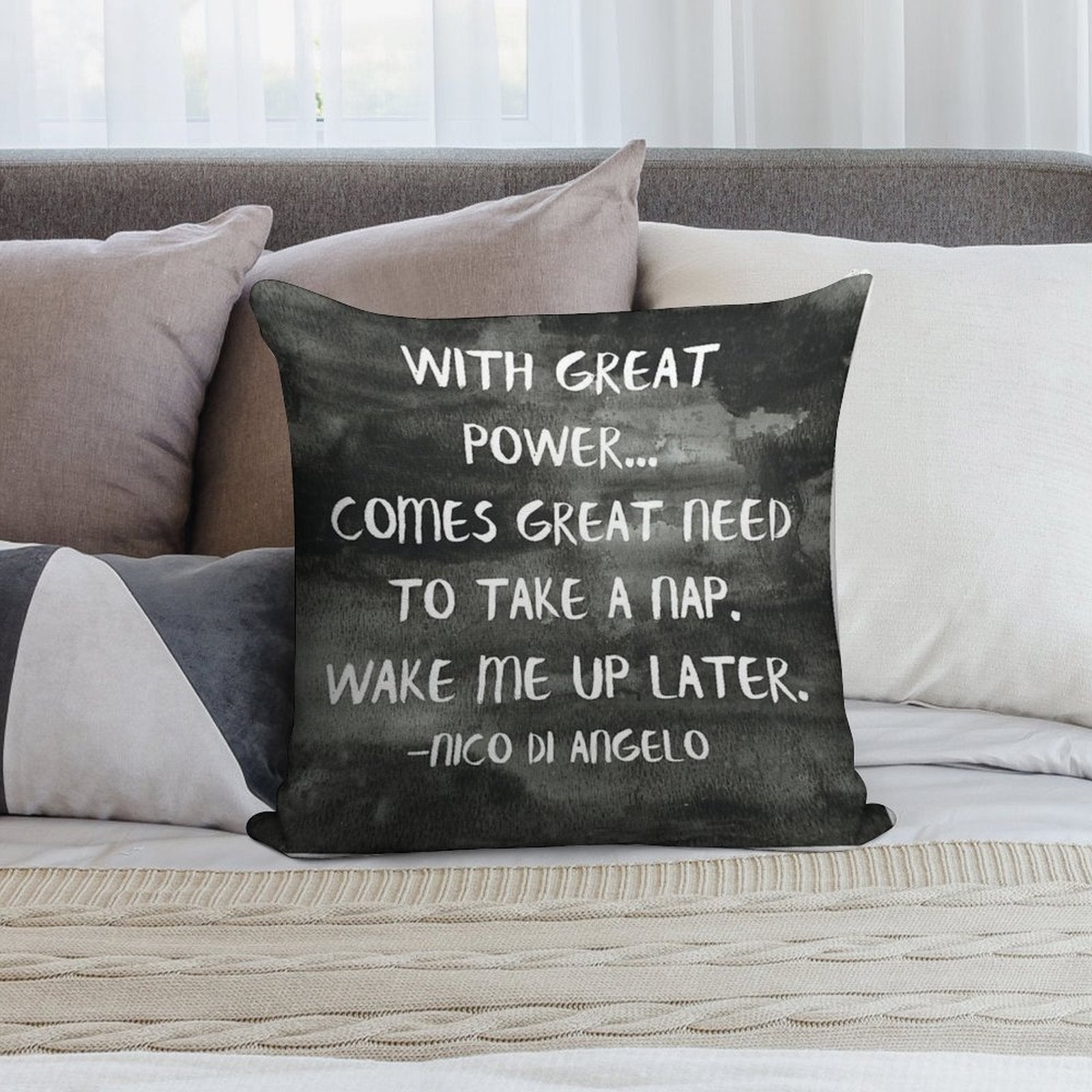 Naps Soft Style Accent Throw Pillow
