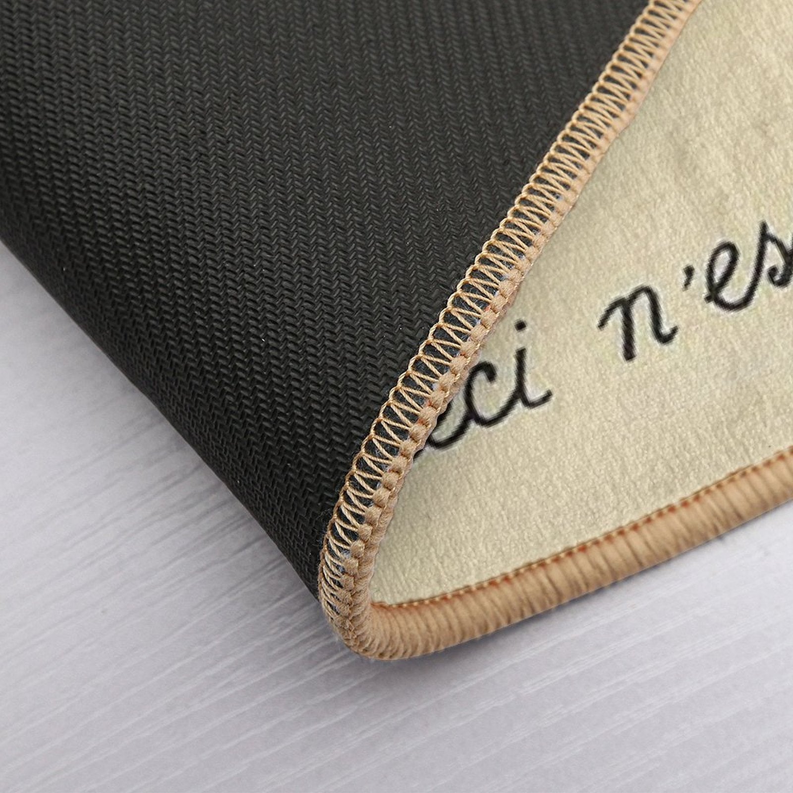 This Is Not A Pipe  Fade-Resistant Bath Mat