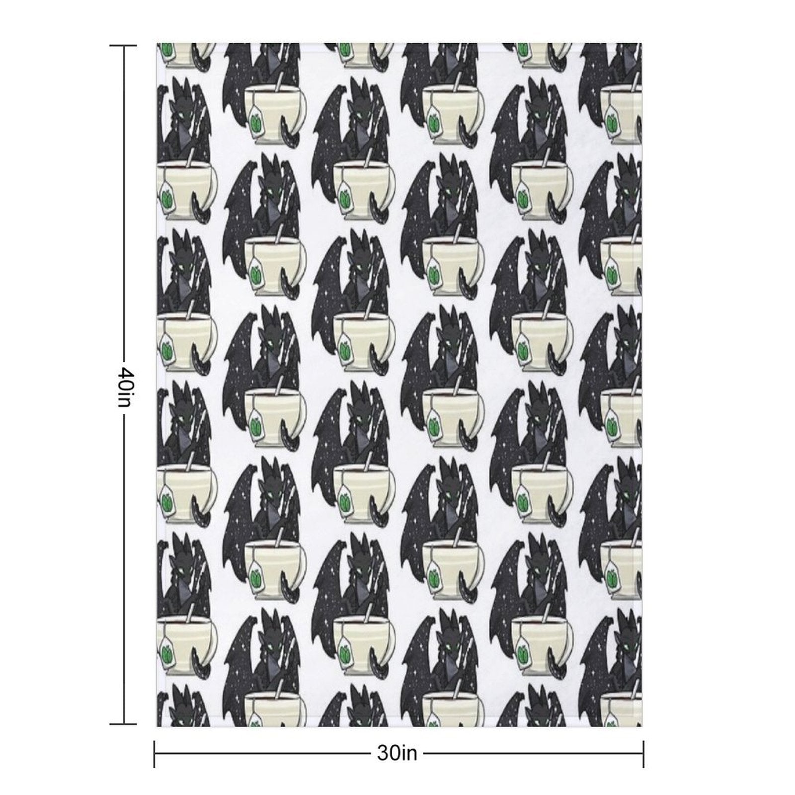 Starflight with Tea Easy Care Throw Blanket