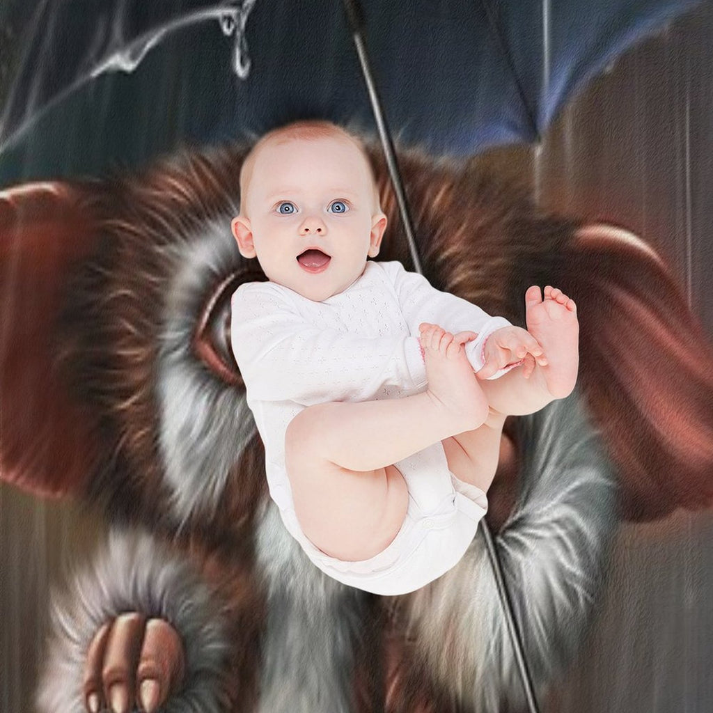 Cute Gizmo Gremlins Compact Throw Blanket