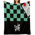 Demon Slayer Tanjiro Kamado Easy Care Throw Blanket