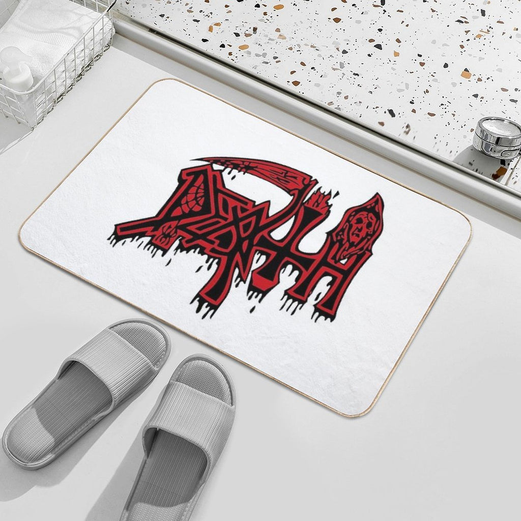 Death - Logo  Long-Lasting Bath Mat