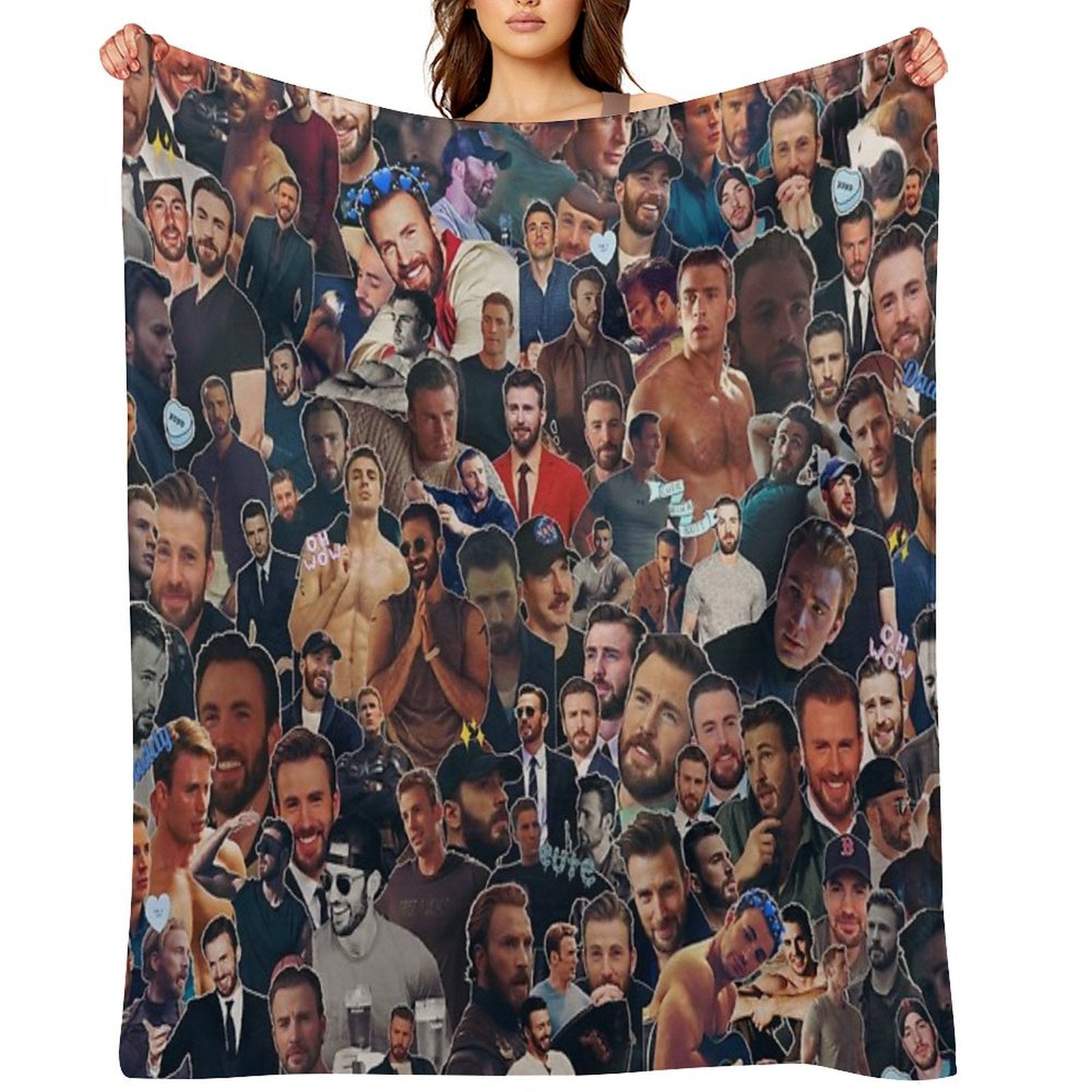 Chris Eco-conscious Throw Blanket