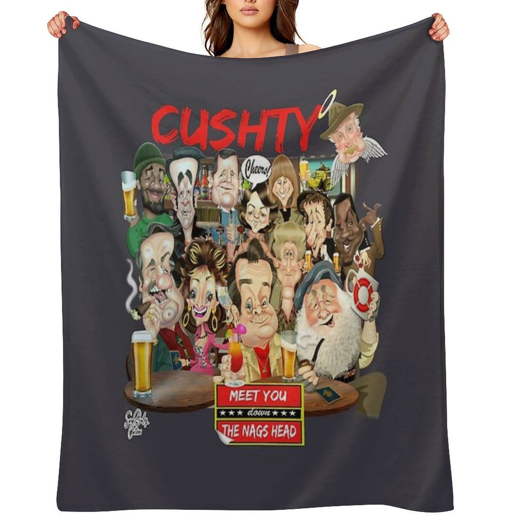 Down The Nags Head Collective Multi-functional Throw Blanket