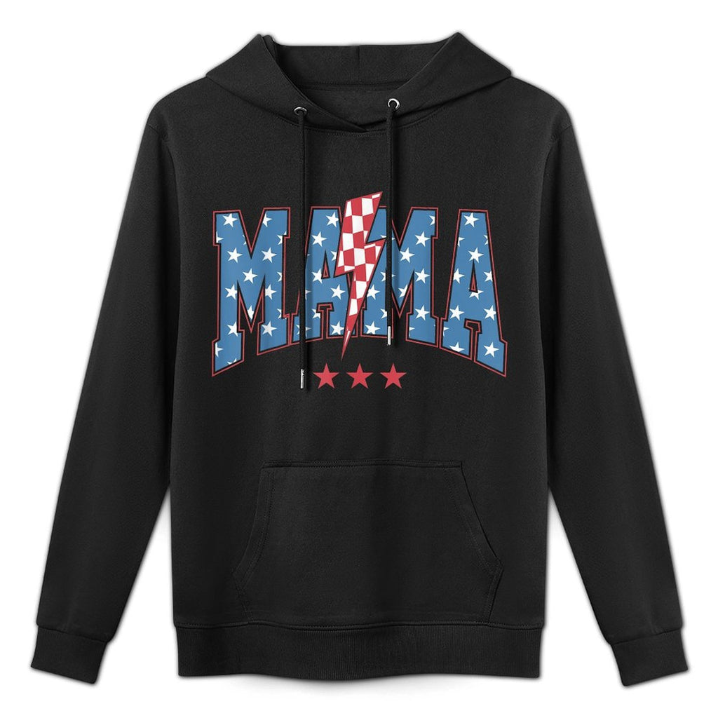 Mama Dada Mini 4th of July American Family Matchings Layering Staple Hoodie